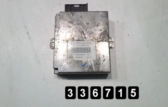 Mercedes-Benz E W211 Engine control unit/module a2118206185