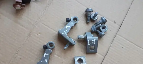 Audi A6 S6 C7 4G Rear door hinge set 