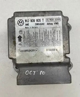 Skoda Octavia Mk2 (1Z) Airbag control unit/module 1K0909605T 5WK43412 07100506A