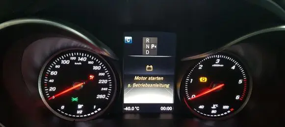 Mercedes-Benz C W205 Speedometer (instrument cluster) A2059002218
