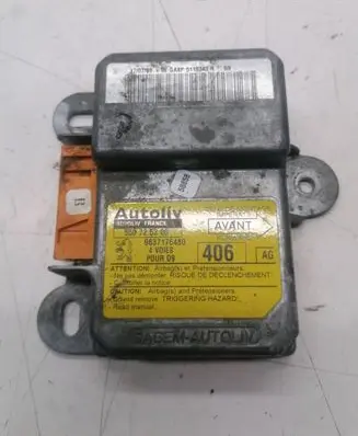 Peugeot 406 Airbag control unit/module 9637176480 550725200