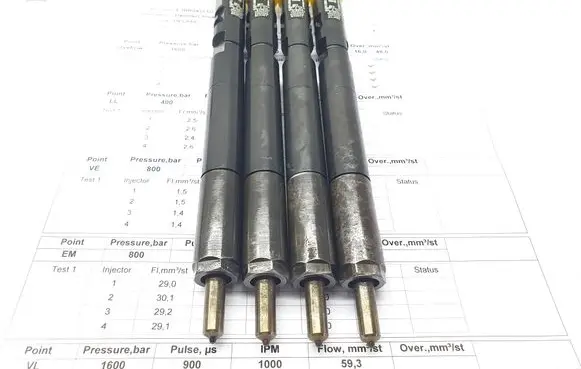 Mercedes-Benz C W204 Fuel injectors set A6460700987