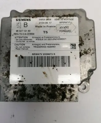 Peugeot 307 Airbag control unit/module 9645840780