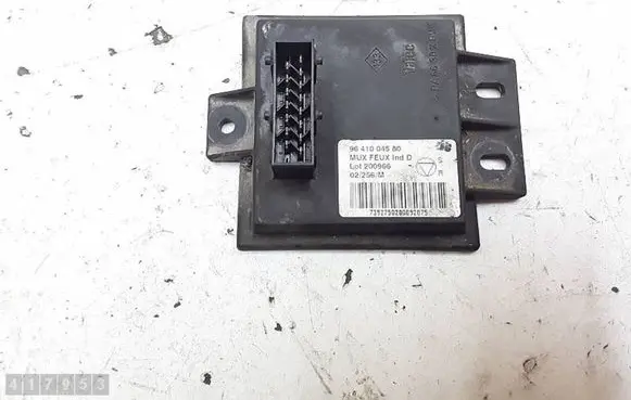 Peugeot 607 Ignition amplifier control unit 9641004580 7392750200092075 200966