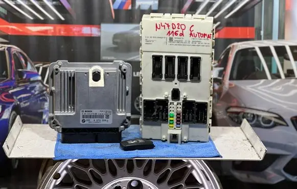 Engine ECU kit and lock set