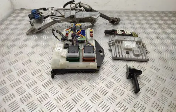 Ford Mondeo MK IV Engine ECU kit and lock set BG9112A650FJF BG9T14A073EL 6e5t15607ca