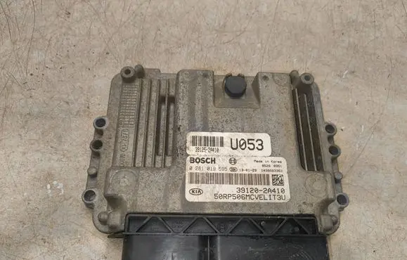 KIA Carens III Engine control unit/module 391252A410 391202A410 0281019595