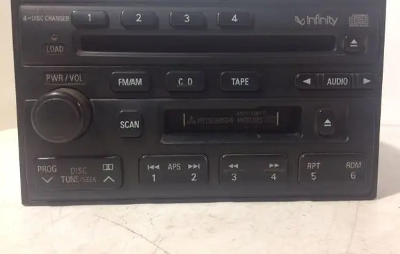 Mitsubishi Eclipse Radio/CD/DVD/GPS head unit MR337276 97299009A