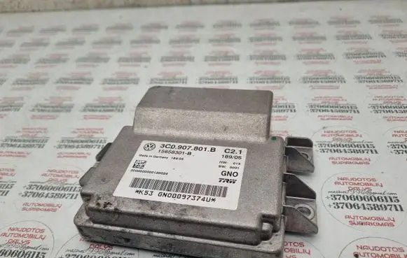 Volkswagen PASSAT B6 Hand brake control module 3C0907801B