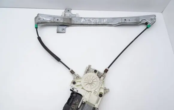 Peugeot 407 Front door window regulator with motor 1137328125