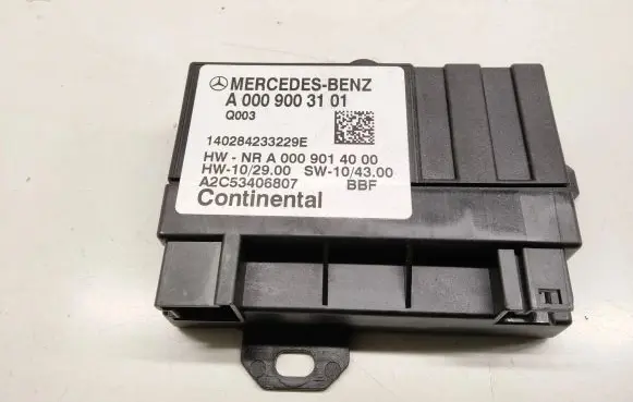 Mercedes-Benz A W176 Fuel injection pump control unit/module A0009003101 A0009014000 140284233229E