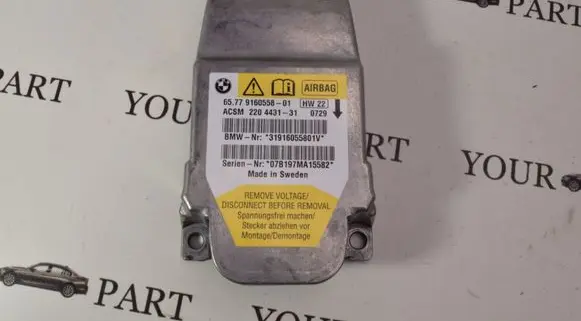 BMW 5 E60 E61 Airbag control unit/module 9160558