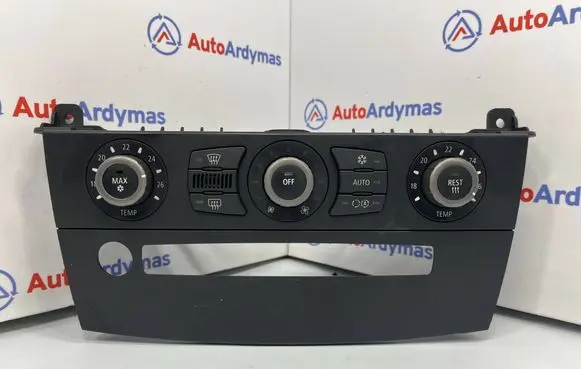 BMW 5 E60 E61 Climate control unit 6956827 64116956827 6946981