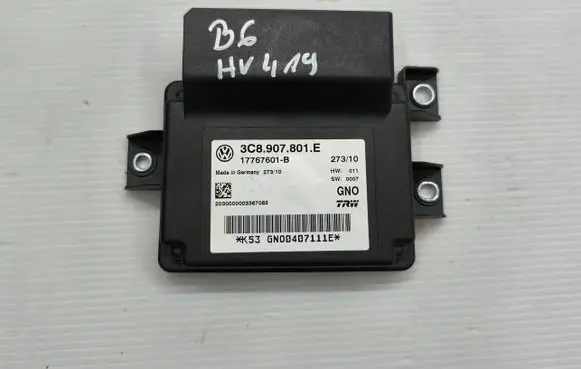 Volkswagen PASSAT B6 Hand brake control module 3C8907801E