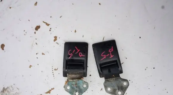 Rear door hinge set