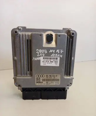 Audi A4 S4 B7 8E 8H Engine control unit/module 03G906016KP 0281013292 1039S16418