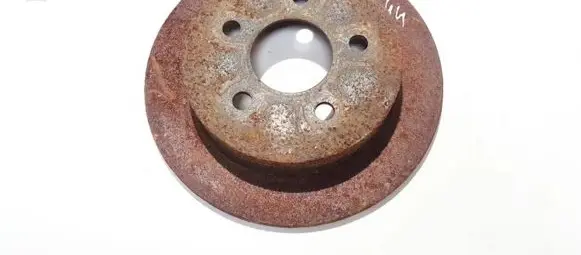 Chevrolet Alero Rear brake disc neventiliuojamas