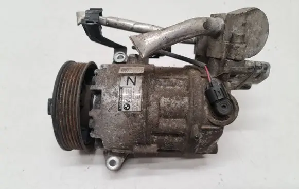BMW 1 E81 E87 Air conditioning (A/C) compressor (pump) 691538007 A4101541A022 04018222