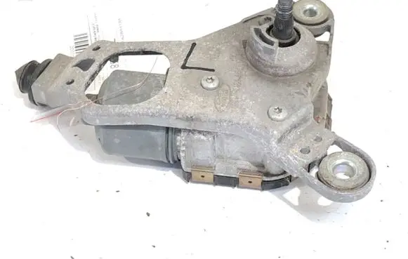 Front wiper linkage and motor