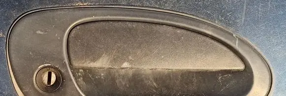 Mazda 323 Front door exterior handle