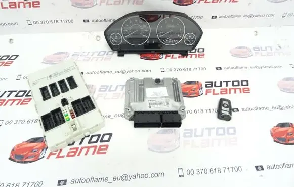 BMW 3 F30 F35 F31 Engine ECU kit and lock set 