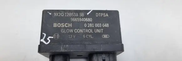 Land Rover Discovery 4 - LR4 Glow plug pre-heat relay 9X2Q12B533BB