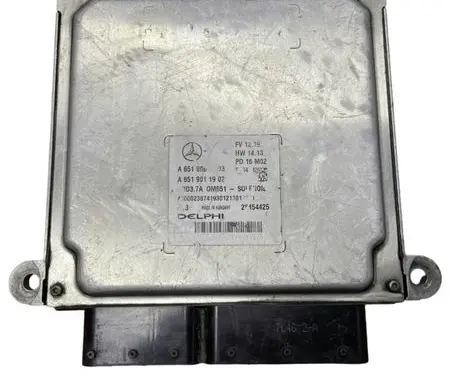 Mercedes-Benz E W212 Engine control unit/module A6519000503 A6519011902