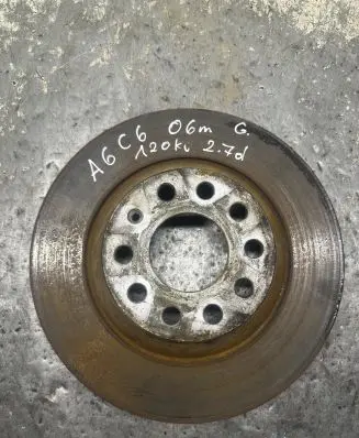 Audi A6 S6 C6 4F Rear brake disc