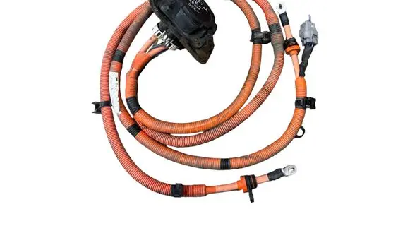 Mitsubishi i-MiEV Electric car charge socket