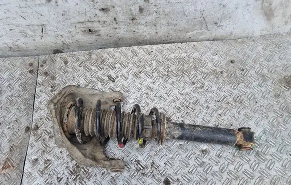 Peugeot 407 Front shock absorber with coil spring 9651673380