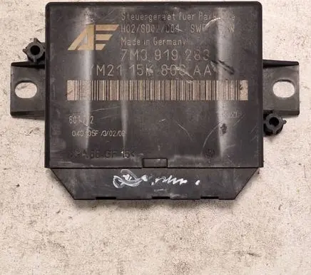 Volkswagen Sharan Parking PDC control unit/module 7M3919283 YM2115K806AA H02SD02C01
