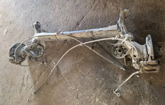 Rear axle beam