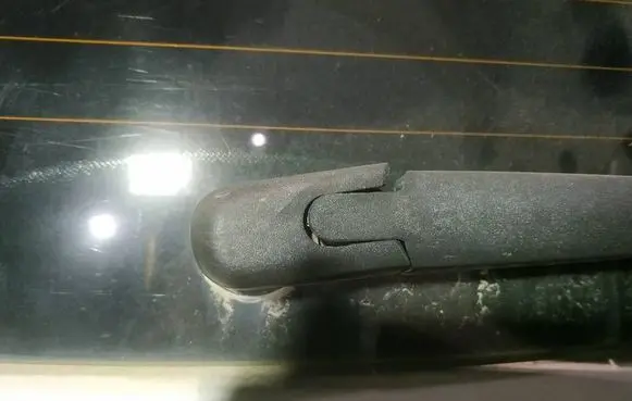 Rear window wiper motor