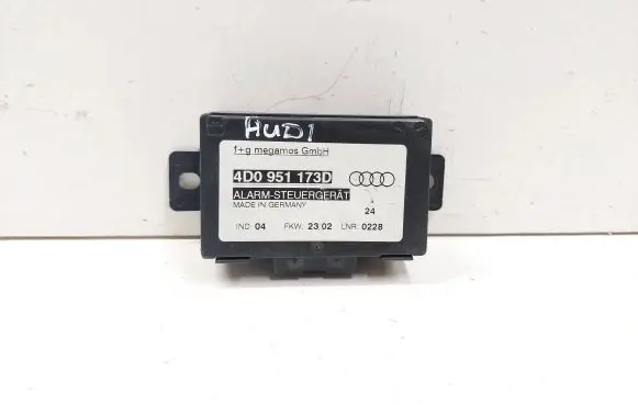 Audi A6 S6 C5 4B Alarm control unit/module 4D0951173D