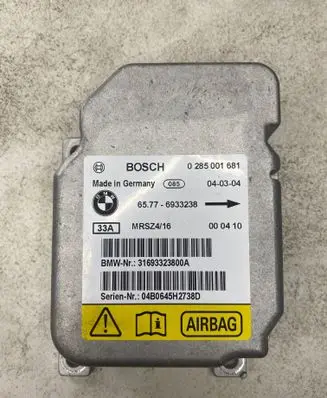 BMW 3 E46 Airbag control unit/module 6933238 0285001681 31693323800A