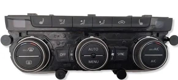 Volkswagen Golf VII Climate control unit 5G0907044CF 5HB01267043 SW180103