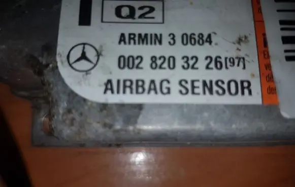 Mercedes-Benz C W203 Airbag control unit/module 0028203226