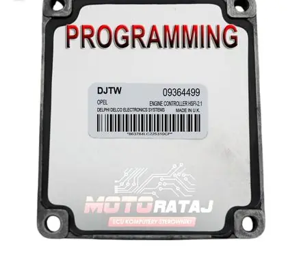 Opel Zafira A Engine control unit/module 09364499 DJTW