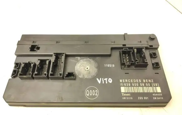 Mercedes-Benz Vito Viano W639 Comfort/convenience module 6399000800
