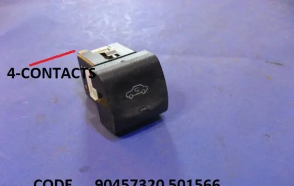 Opel Omega B1 Air circulation switch 90457320 501566