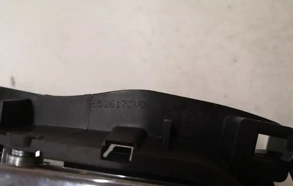 Citroen C6 Rear door interior handle 9652617