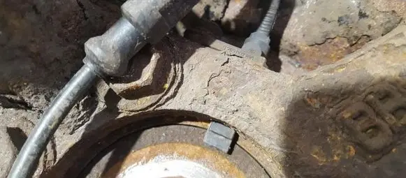 ABS brake wheel speed sensor