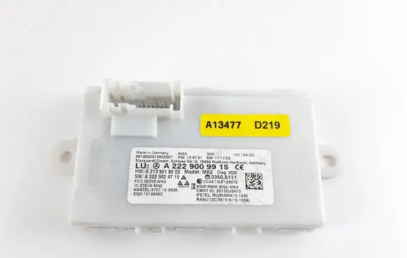 Keyless (KESSY) go control unit/module