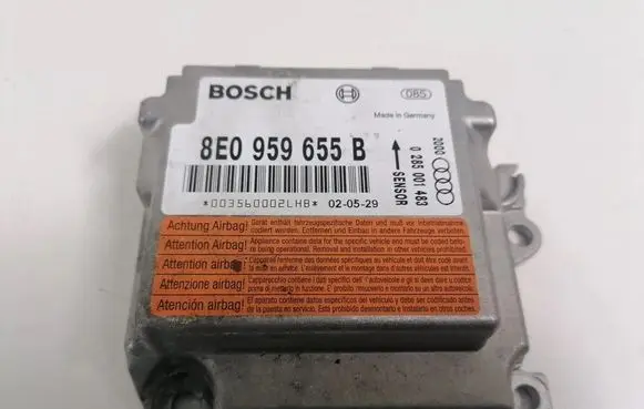 Audi A4 S4 B6 8E 8H Airbag control unit/module 8E0959655B 0285001483