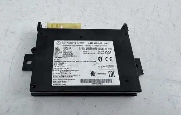 Mercedes-Benz E W213 Bluetooth control unit module A2229004619 A2229027118 A2229014305