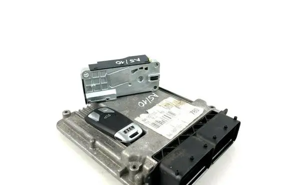 Audi A5 Engine ECU kit and lock set 8W0907115J 3Q0905861A