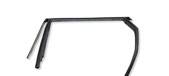 Audi Q7 4M Rubber seal rear door window/glass 4M0839431B