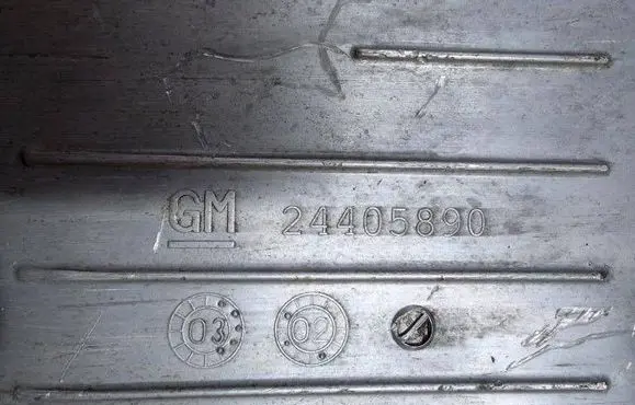 Opel Astra H Oil sump 24405890