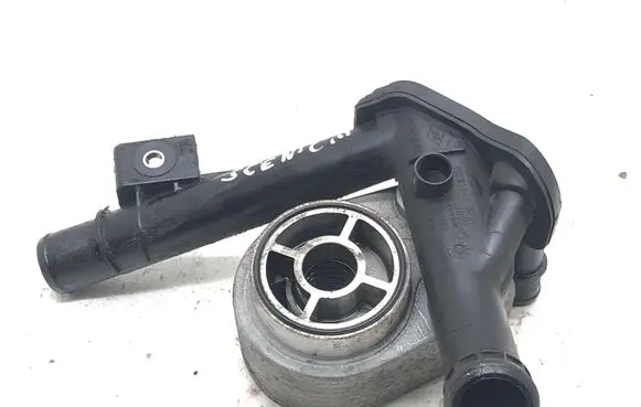 Engine oil radiator
