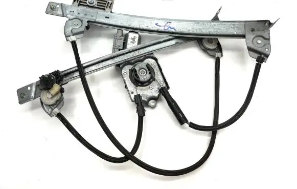 Opel Tigra B Front door window regulator with motor 93162242 118693